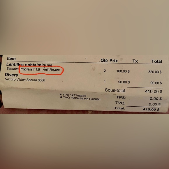 Safety fashion prescription 1.5 glasses. - Picture 7 of 7